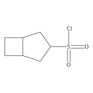 Bicyclo[3.2.0]heptane-3-sulfonyl chloride Structure