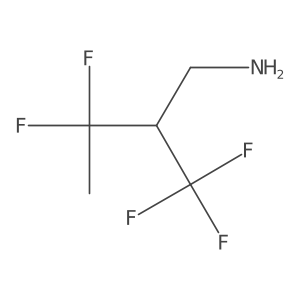 2-(Aminomethyl)-1,1,1,3,3-pentafluorobutane结构式