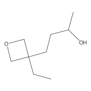4-(3-Ethyloxetan-3-yl)butan-2-ol Structure
