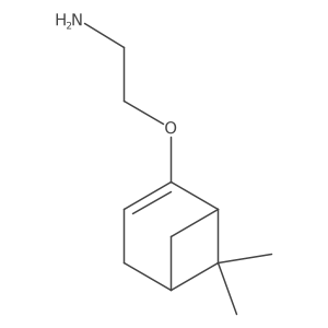 2-({6,6-Dimethylbicyclo[3.1.1]hept-2-en-2-yl}oxy)ethan-1-amine Structure