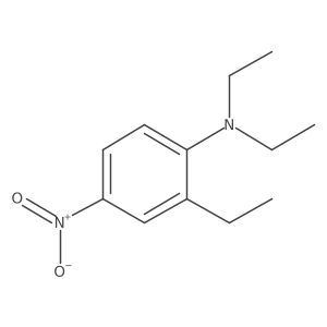 N,N,2-Triethyl-4-nitroaniline结构式