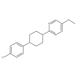 2-[4-(4-Chlorophenyl)piperazin-1-yl]-5-methoxypyrimidine结构式