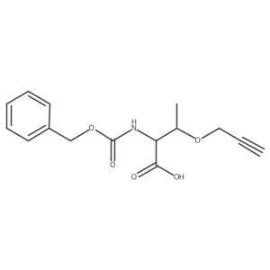 (2S,3R)-2-{[(benzyloxy)carbonyl]amino}-3-(prop-2-yn-1-yloxy)butanoic acid结构式