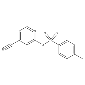 4-Cyanopyridin-2-yl 4-methylbenzene-1-sulfonate Structure