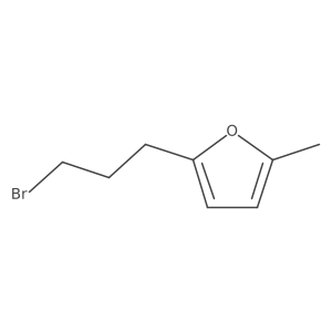 2-(3-Bromopropyl)-5-methylfuran结构式