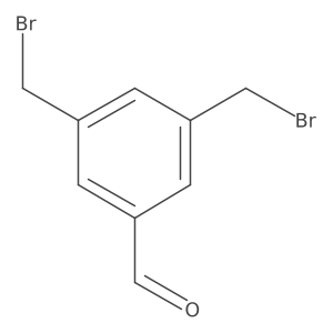 3,5-Bis(bromomethyl)benzaldehyde Structure
