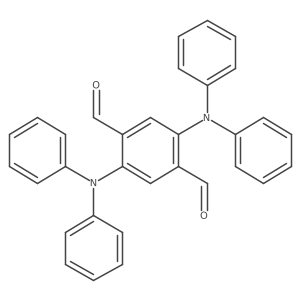 2,5-Bis(diphenylamino)terephthalaldehyde Structure