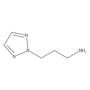 3-(2H-1,2,3-Triazol-2-yl)propan-1-amine结构式