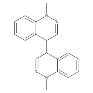1,1a(2),4,4a(2)-Tetrahydro-1,1a(2)-dimethyl-4,4a(2)-bicinnoline结构式