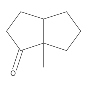 Hexahydro-6a-methyl-1(2H)-pentalenone结构式