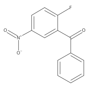 (2-Fluoro-5-nitrophenyl)(phenyl)methanone结构式