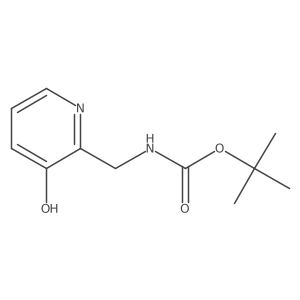 tert-butyl N-[(3-hydroxypyridin-2-yl)methyl]carbamate Structure