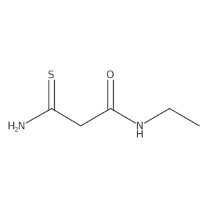3-Amino-N-ethyl-3-thioxopropanamide结构式