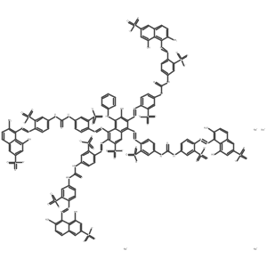 Tetrasodium 3-((4-((((4-((2-amino-8-hydroxy-6-sulphonato-1-naphthyl)azo)-3-sulphonatophenyl)amino)carbonyl)amino)-2-sulphonatophenyl)azo)-4-hydroxy-7-(phenylamino)naphthalene-2-sulphonate Structure