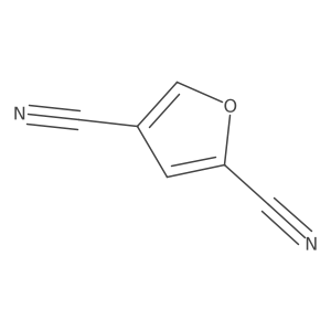 Furan-2,4-dicarbonitrile Structure