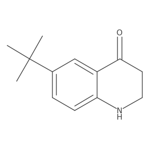 6-(tert-Butyl)-2,3-dihydroquinolin-4(1H)-one Structure