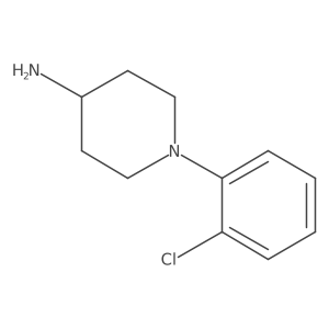 1-(2-Chlorophenyl)-4-piperidinamine Structure