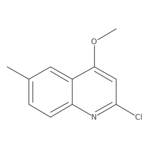 2-Chloro-4-methoxy-6-methylquinoline结构式