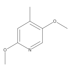 2,5-Dimethoxy-4-methylpyridine Structure