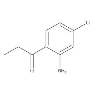 1-(2-Amino-4-chlorophenyl)propan-1-one Structure