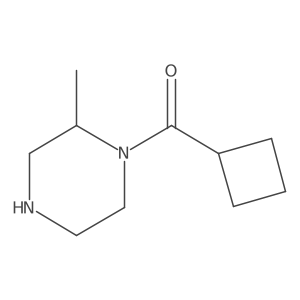1-Cyclobutanecarbonyl-2-methylpiperazine Structure