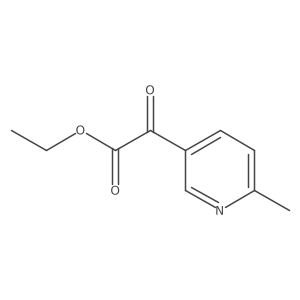 Ethyl 2-(6-methylpyridin-3-yl)-2-oxoacetate结构式