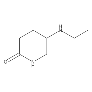 5-(Ethylamino)piperidin-2-one结构式