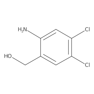 (2-Amino-4,5-dichlorophenyl)methanol Structure