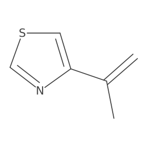 4-(1-Methylethenyl)thiazole结构式