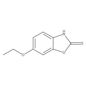 6-Ethoxy-2-mercaptobenzoxazole结构式