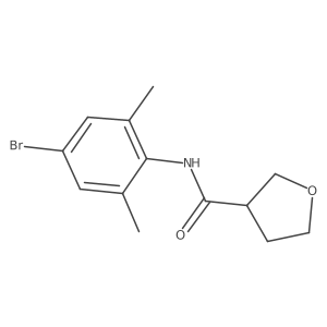 N-(4-Bromo-2,6-dimethylphenyl)tetrahydrofuran-3-carboxamide Structure