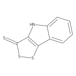 1,2-Dithiolo[4,3-b]indole-3(4H)-thione Structure