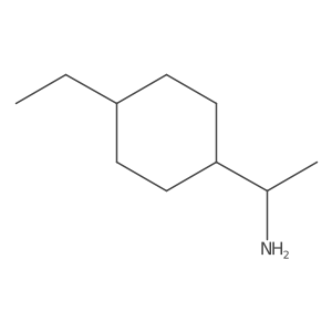 (1R)-1-(4-ethylcyclohexyl)ethan-1-amine结构式
