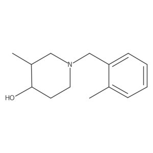 3-Methyl-1-(2-methylbenzyl)piperidin-4-ol Structure