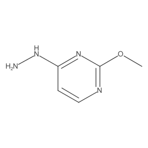 4-Hydrazinyl-2-methoxypyrimidine Structure