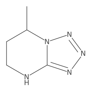 7-methyl-4H,5H,6H,7H-[1,2,3,4]tetrazolo[1,5-a]pyrimidine Structure