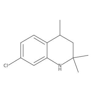 7-Chloro-2,2,4-trimethyl-1,2,3,4-tetrahydroquinoline Structure