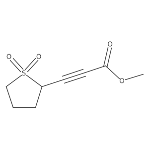 Methyl 3-(1,1-dioxo-1lambda6-thiolan-2-yl)prop-2-ynoate结构式