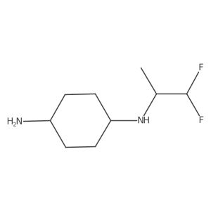 trans-N1-(1,1-Difluoro-2-propyl)-1,4-cyclohexanediamine Structure
