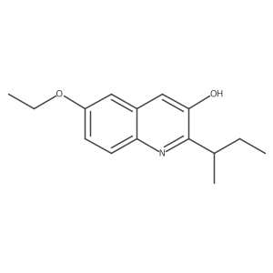 2-(Butan-2-yl)-6-ethoxyquinolin-3-ol结构式