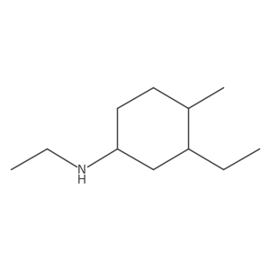 N,3-diethyl-4-methylcyclohexan-1-amine结构式