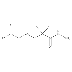 3-(2,2-Difluoroethoxy)-2,2-difluoropropanehydrazide结构式