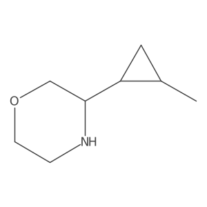3-(2-Methylcyclopropyl)morpholine Structure