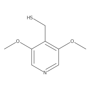 (3,5-Dimethoxypyridin-4-yl)methanethiol结构式