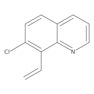7-Chloro-8-ethenylquinoline Structure