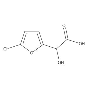 2-(5-Chlorofuran-2-yl)-2-hydroxyacetic acid Structure