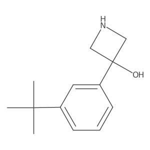 3-(3-Tert-butylphenyl)azetidin-3-ol Structure