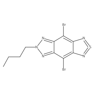 4,8-Dibromo-6-butyl[1,2,5]thiadiazolo[3,4-f]benzotriazole Structure