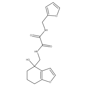 N1-(furan-2-ylmethyl)-N2-((4-hydroxy-4,5,6,7-tetrahydrobenzofuran-4-yl)methyl)oxalamide Structure
