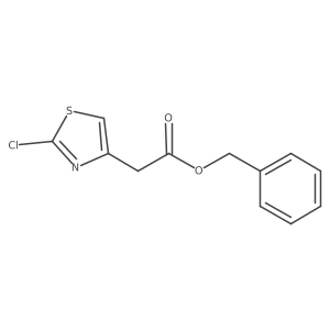 Benzyl 2-(2-chloro-1,3-thiazol-4-yl)acetate Structure